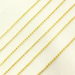 Load image into Gallery viewer, Buy Now 14K Solid Yellow Gold Rolo Link Chain