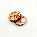 Load image into Gallery viewer, DC739. Diamond Sterling Silver Spacer Bead