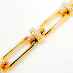 Load image into Gallery viewer, 14k Solid Gold Diamond Fancy Bars Bracelet