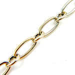 Load image into Gallery viewer, Silver Smooth Long and Short Link Chain