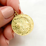 Load image into Gallery viewer, Sterling Silver Round Pendant