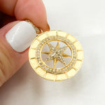 Load image into Gallery viewer, Sterling Silver Round Pendants
