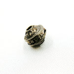 Load image into Gallery viewer, DC1102. Diamond Sterling Silver Round Bead