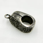 Load image into Gallery viewer, DC667. Diamond & Sterling Silver Magnetic Bail Clasp