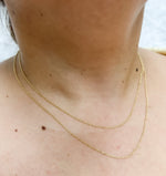 Load image into Gallery viewer, 14K Solid Gold Wheat Chain