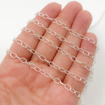 Load image into Gallery viewer, Silver Twisted Cable Chain