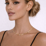 Load image into Gallery viewer, NFI72686. 14K Solid Gold Diamond Fancy Necklace