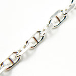 Load image into Gallery viewer, Shop Now Silver Diamond Cut Marina Chain