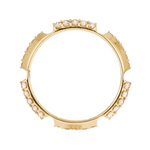 Load image into Gallery viewer, RAG01825. 14K Solid Gold Diamond Ring