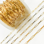 Load image into Gallery viewer, Sterling Silver Flat Paperclip Chains