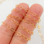 Load image into Gallery viewer, Buy 14k Gold Filled Oval Link Chain