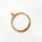 Load image into Gallery viewer, DC858. Diamond Sterling Silver Ring Pendant