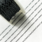 Load image into Gallery viewer, Sterling Silver Smooth Long and Short Link Chains