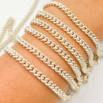 Load image into Gallery viewer, X21SS. Sterling Silver Curb Chain