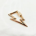 Load image into Gallery viewer, DC726. Sterling Silver Ray Screw Clasp