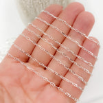 Load image into Gallery viewer, Sterling Silver Diamond Cut Marina Chains