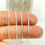 Load image into Gallery viewer, 925 Sterling Silver Cable Bar Chain