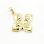 Load image into Gallery viewer, Sterling Silver Flower Pendant
