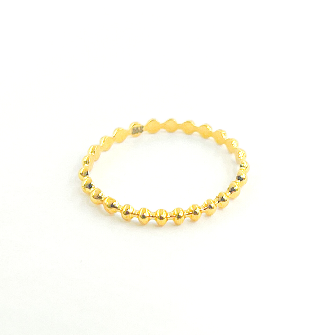 14K Solid Gold Diamond Ring