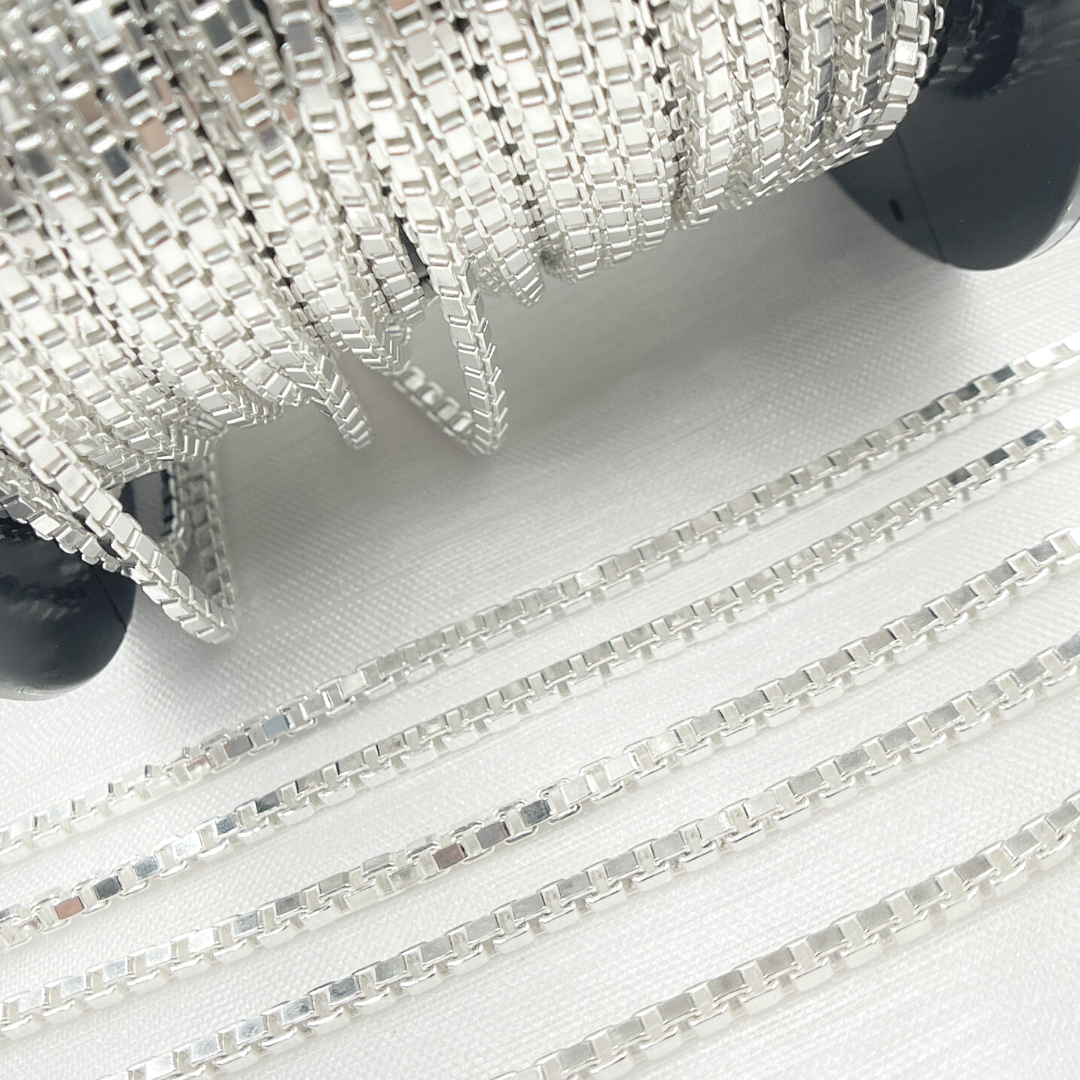 Y108SS. Sterling Silver Box Link Chain