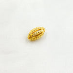 Load image into Gallery viewer, DC1007. Diamond & Sterling Silver Oval Bead