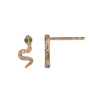 Load image into Gallery viewer, EFB53759. 14K Solid Gold Diamond and Gemstone Earrings