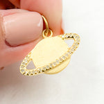 Load image into Gallery viewer, Shop Now Sterling Silver Planet Pendant