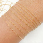 Load image into Gallery viewer, 1218DGF. 14K Gold-Filled Smooth Cable Chain