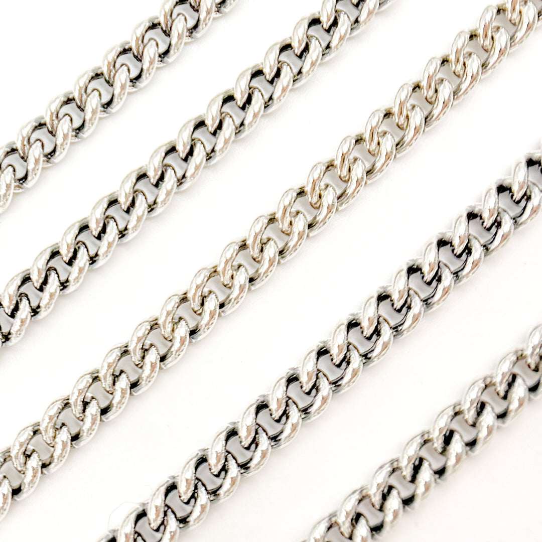 Buy Now Oxidized Sterling Silver Curb Chain
