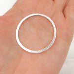 Load image into Gallery viewer, White Sterling Silver Ring Connector