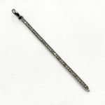 Load image into Gallery viewer, DC678. Diamond Silver Spike Pendant