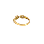 Load image into Gallery viewer, 14k Solid Yellow Gold Diamond Hexagons Ring.