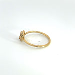 Load image into Gallery viewer, 14K Solid Gold Diamond Ring.
