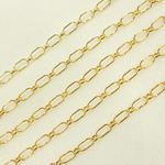 Load image into Gallery viewer, 14k Solid Gold Filled Oval & Round Link Chain