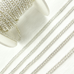 Load image into Gallery viewer, V34SS. 925 Sterling Silver Double Curb Chain