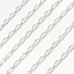 Load image into Gallery viewer, Buy Now Sterling Silver Long and Short Link Chain