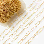 Load image into Gallery viewer, 768LGF. 14K Gold-Filled Twisted Paperclip Chain