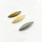 Load image into Gallery viewer, DC824. Diamond & Sterling Silver Long Oval Bead