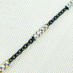 Load image into Gallery viewer, Sterling Silver Satellite Diamond Cut Tube Chain