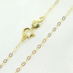 Load image into Gallery viewer, 14k Solid Yellow Gold Flat Cable Chain. 018FLBL
