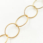 Load image into Gallery viewer, 693TWGF. 14K Gold Filled Twisted Round Link Chain