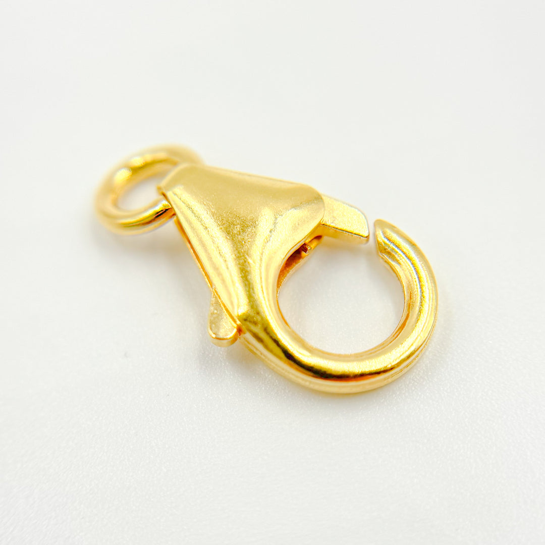 0925NTC4WRGP. 14.6MM Gold Plated Trigger Clasp