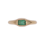 Load image into Gallery viewer, REF11478EM. 14K Solid Gold Emerald Ring