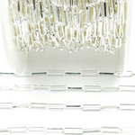 Load image into Gallery viewer, Sterling Silver Paperclip Chain