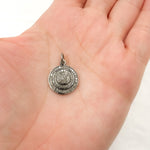 Load image into Gallery viewer, Sterling Silver Round Charm
