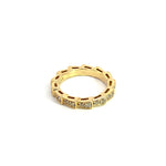 Load image into Gallery viewer, 14k Solid Yellow Gold Diamond Ring.