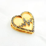 Load image into Gallery viewer, Diamond Sterling Silver Heart Pendant