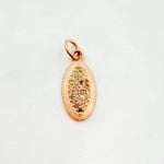 Load image into Gallery viewer, DC520. Diamond Sterling Silver Oval Charm