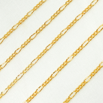 Load image into Gallery viewer, 2031CGF. 14k Gold Filled Figaro Chain