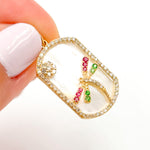 Load image into Gallery viewer, Buy Now 14K Solid Gold Plaque Dragon-Fly Pendants